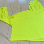Neon Babe Crop Hoodie Yellow Size XL Photo 8