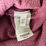 Free People  Fall For You Henley Sweet Cranberry Long Sleeve Oversized Top Sz M Photo 4