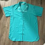 Victoria's Secret Vintage 90s  Womens M/L Oversized Sleep Shirt Dress Satin Trim Photo 0