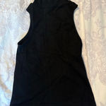 Suzette Collection Chic Black Sleeveless Women's Top Photo 0