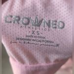 NWOT Crowned Athletics Pink Essentials Crop Tank Top XSmall Size XS Photo 2