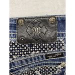 Miss Me  Jeans Womens Size 26‎ straight medium Denim Embellished flap Pockets Photo 11
