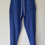 NVGTN Blue Joggers Drawstring Waist Athleisure Workout Gym Sporty Active Wear Photo 0