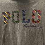 Polo by Ralph Lauren Charcoal Tee with Multicolor Logo Gray Photo 1