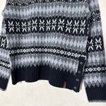 Obermeyer Obermayer Women’s 100% Wool Joanna Sweater Pullover Crewneck Ski in Pattern M Photo 4
