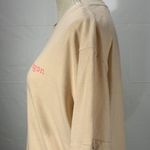 ZARA Portland Oregon Cream Crew Neck Tee Top Size Medium Photo 4