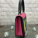 Karl Lagerfeld  Paris Simone Front Flap Bag Purse Color Block Missing Strap Photo 3