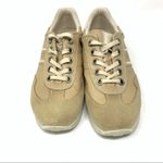 Ecco Tan Suede Leather Lace Up Casual Shoes 39 Photo 1