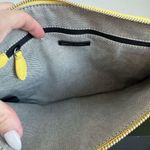 Rebecca Minkoff Bright Yellow Crocodile Extra Large Full Zip Clutch Date Night Photo 6