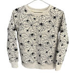 LA Soul Women’s S Spider Crew Neck Sweatshirt, Gray & Black Size XL Photo 0