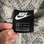 Nike Python Gray and White Snakeskin Long Sleeve Bodysuit Photo 1