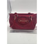 Juicy Couture Red Love Is Juicy Satchel - Hearts in Cool Red Photo 2