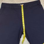 Tory Burch Navy Blue Women’s Ankle Pants 99% Wool/Laine With Pockets Size 12 Photo 10