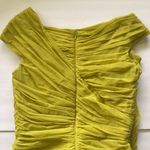 Tadashi Shoji  ruched layered bodycon cocktail dress, size large Photo 6