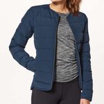 Lululemon  Just Enough Puff Jacket Inkwell Blue Goose Down Women’s 6 Photo 0