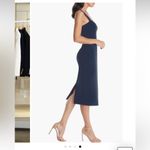 Dress the Population MAKE OFFER!  Nicole Sweetheart Neck Cocktail. Medium. Navy Photo 2