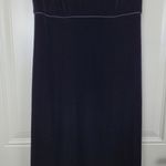 VTG Scott McClintock Petites Maxi Dress Velvet Size 4 Regent Goth Whimsigoth Black Photo 3