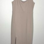 Show Me Your Mumu Show Me the Ring Champagne Stretch Eden Midi Dress Photo 0