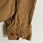 st. john's bay Women’s St. John’s Bay Long Sleeve Corduroy Button Down Shirt Size Medium Tan Photo 9