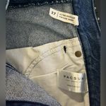 PacSun Ultra High rise Vintage Short Button Fly Bleached Denim Size 27 Photo 3