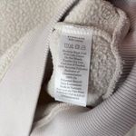 Everlane Renew Fleece Sherpa Crewneck Raglan Sweatshirt Bone Off White Photo 7