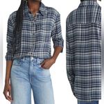 Treasure & Bond 🦎Plaid Boyfriend Shirt🌵Pink Photo 1