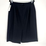 Pendleton NWT Virgin Wool Pencil Skirt 14 Womens Solid Black Career Business Photo 1