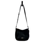 Coach Ellie File Purse C1648 Cross Body Black Pebble Leather Adjustable Strap Photo 1