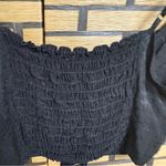 Saltwater Luxe  Black Crop Tank‎ Top Size Small Photo 6