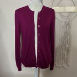 Nicole Miller nwt // metallic yarn cardigan sweater Photo 82
