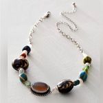 Free People Multicolor Beaded Necklace Photo 3