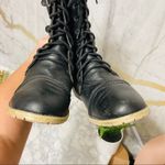 Madden Girl Madden Black Combat Moto Women Booties with double buckle and laces, size 7 Photo 6