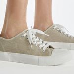 JustFab Low Top Sneaker (NWOT) Photo 2