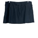 NWT Sweet Escape Swim Skirt Womens 14 Black Mini Full Coverage Photo 2