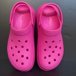 Crocs  Unisex Classic Crush Clog - Juice Pink Sz W11 M9 Photo 6