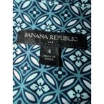 Banana Republic Geometric Print Long Sleeve Dress Size 4 Twee Photo 4