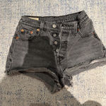 Levi's Levi’s 501 black Jean shorts  Photo 0
