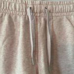 Nike Heathered Light Pink Logo Sweat Shorts French Terrycloth Women's size XS Photo 2