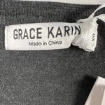 Grace Karin  Button Up Cardigan Sweater Charcoal Gray NEW w/Tags Size XXL Photo 2