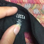 Lucca Couture HIGH NECK COLD SHOULDER LITTLE BLACK DRESS Photo 3