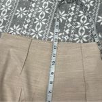 New Lattelier High Waisted Flare Leg Pants With Side Ankle Slit Center Seam XL Photo 13