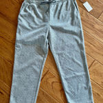 A New Day  Dress Pants Size Large Herringbone Knit Pull On Pockets Elastic Waist Photo 0