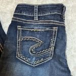 Silver Jeans Co  Suki Straight Dark Wash Embellished Pocket Denim Jeans W34 L30 Photo 1