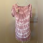 American Eagle NWT  Outfitters Soft & Sexy Criss-Cross, Tie Dye, Short Sleeve Top Photo 4