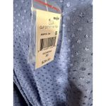 Ava James  Clay Blue Clip Dots‎ Size Medium Belted Top Photo 2