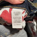 Lucky Brand Dark Blue Straight Leg Raw Hem Jeans- Size 00 Photo 3