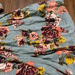 Xhilaration NWOT Floral Off The Shoulder Short Sleeve Blouse Top Size L Photo 1