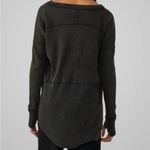 Free People Like New We The Free Monterey Thermal Top Mushroom Oversized Small Photo 3