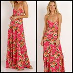 Show Me Your Mumu 💕💕 Nicole Maxi Dress ~ Truly Tropical Pebble Small S NWOT Photo 9