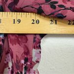 Torrid Pink Dark Florals Boho Blouse Womens L Fall Peasant Flowy Long Sleeve Top Photo 7